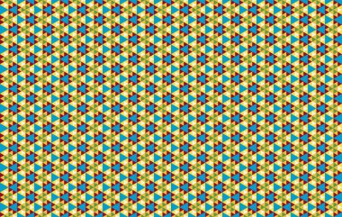 Altıgen desenli modern renkli arkaplan