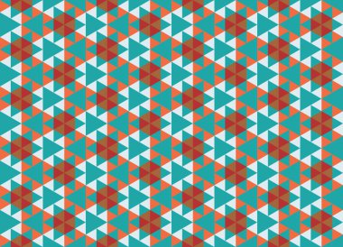 Tekrarlanan şekillerle soyut yaratıcı arkaplan