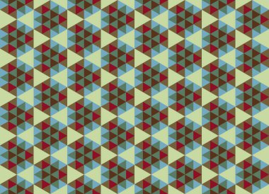 Tekrarlanan şekillerle soyut yaratıcı arkaplan