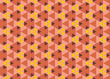 Tekrarlanan şekillerle soyut yaratıcı arkaplan