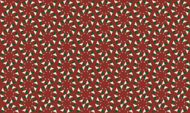 Tekrarlanan şekillerle soyut yaratıcı arkaplan