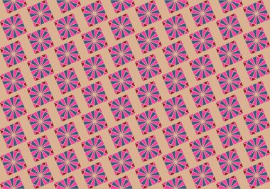 Geometrik elementlerle kusursuz soyut arkaplan