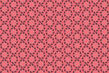 Tekrarlanan şekillerle soyut yaratıcı arkaplan