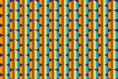 Altıgen desenli modern renkli arkaplan