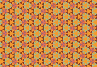 Altıgen desenli modern renkli arkaplan