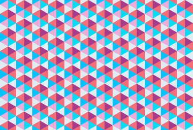 Altıgen desenli modern renkli arkaplan