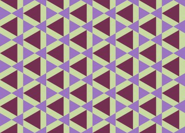 Altıgen desenli modern renkli arkaplan