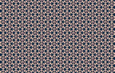 Tekrarlanan şekillerle soyut yaratıcı arkaplan