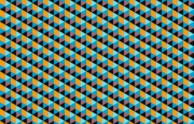 Altıgen desenli modern renkli arkaplan