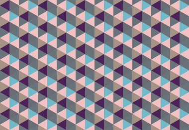 Altıgen desenli modern renkli arkaplan