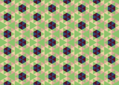 Geometrik elementlerle kusursuz soyut arkaplan