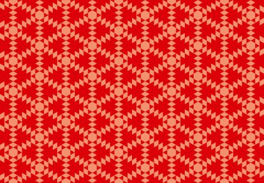 Altıgen desenli modern renkli arkaplan