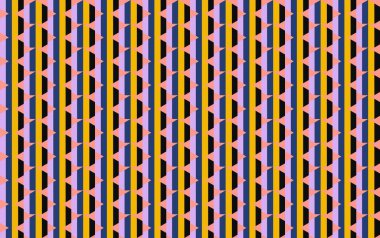 Altıgen desenli modern renkli arkaplan