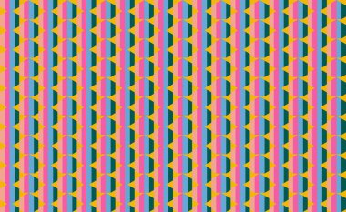 Altıgen desenli modern renkli arkaplan