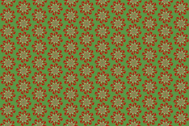 Tekrarlanan şekillerle soyut yaratıcı arkaplan