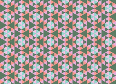 Geometrik elementlerle kusursuz soyut arkaplan