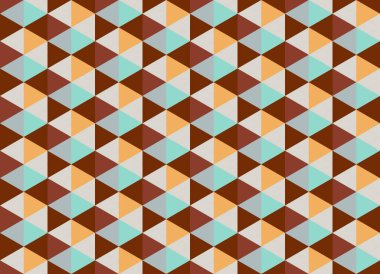 Geometrik elementlerle kusursuz soyut arkaplan