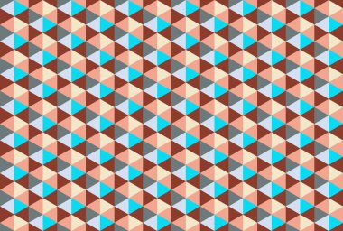 Tekrarlanan şekillerle soyut yaratıcı arkaplan