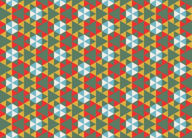 Geometrik elementlerle kusursuz soyut arkaplan