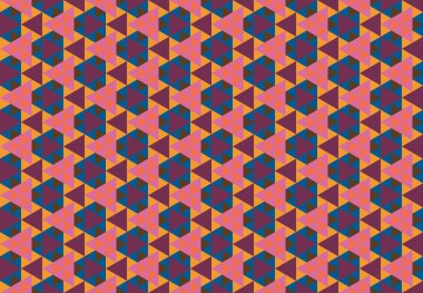 Geometrik elementlerle kusursuz soyut arkaplan