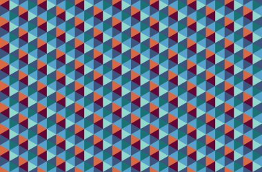 Altıgen desenli modern renkli arkaplan