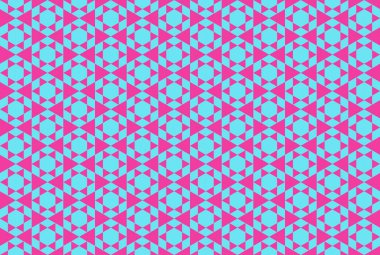 Tekrarlanan şekillerle soyut yaratıcı arkaplan