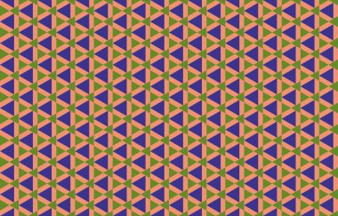 Altıgen desenli modern renkli arkaplan