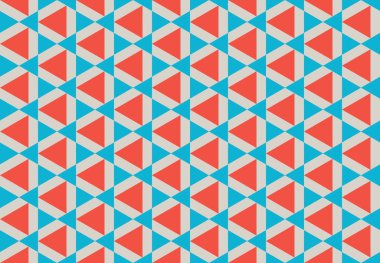 Tekrarlanan şekillerle soyut yaratıcı arkaplan