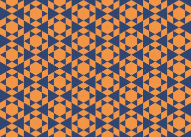 Tekrarlanan şekillerle soyut yaratıcı arkaplan