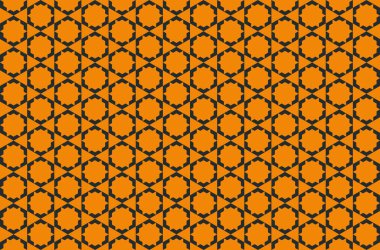 Tekrarlanan şekillerle soyut yaratıcı arkaplan