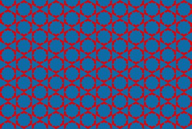 Tekrarlanan şekillerle soyut yaratıcı arkaplan