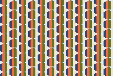 Geometrik elementlerle kusursuz soyut arkaplan