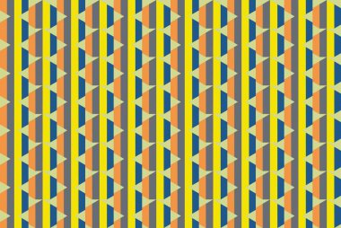 Altıgen desenli modern renkli arkaplan