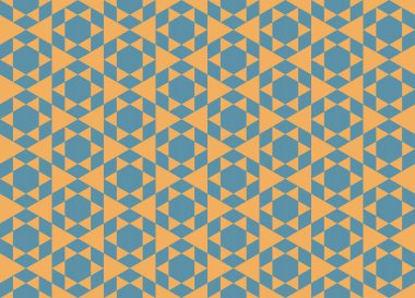 Tekrarlanan şekillerle soyut yaratıcı arkaplan