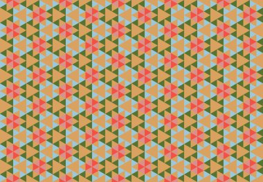 Geometrik elementlerle kusursuz soyut arkaplan