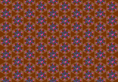 Geometrik elementlerle kusursuz soyut arkaplan