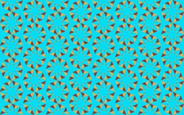 Altıgen desenli modern renkli arkaplan