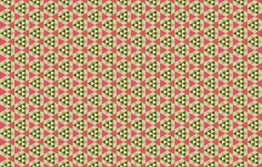 Tekrarlanan şekillerle soyut yaratıcı arkaplan