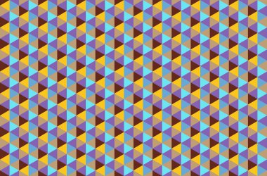 Altıgen desenli modern renkli arkaplan