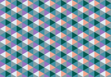 Altıgen desenli modern renkli arkaplan