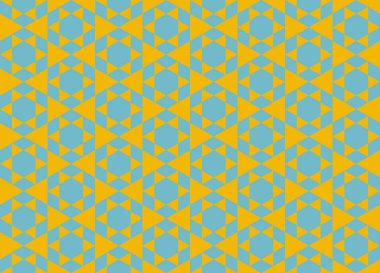 Tekrarlanan şekillerle soyut yaratıcı arkaplan