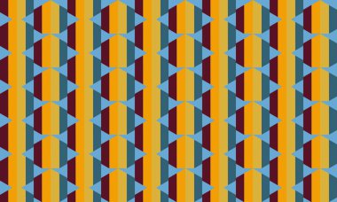 Altıgen desenli modern renkli arkaplan