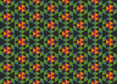 Tekrarlanan şekillerle soyut yaratıcı arkaplan