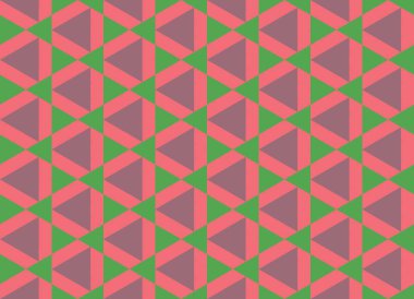 Altıgen desenli modern renkli arkaplan