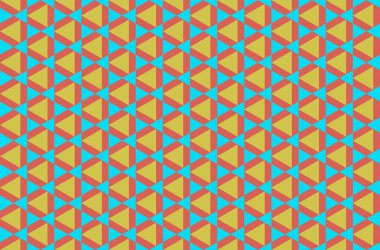 Altıgen desenli modern renkli arkaplan