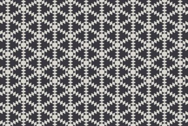 Tekrarlanan şekillerle soyut yaratıcı arkaplan