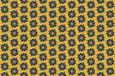 Tekrarlanan şekillerle soyut yaratıcı arkaplan