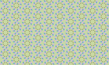 Altıgen desenli modern renkli arkaplan