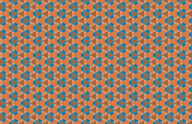 Tekrarlanan şekillerle soyut yaratıcı arkaplan
