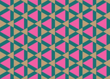 Tekrarlanan şekillerle soyut yaratıcı arkaplan